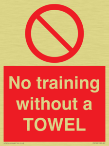 No training without a TOWEL